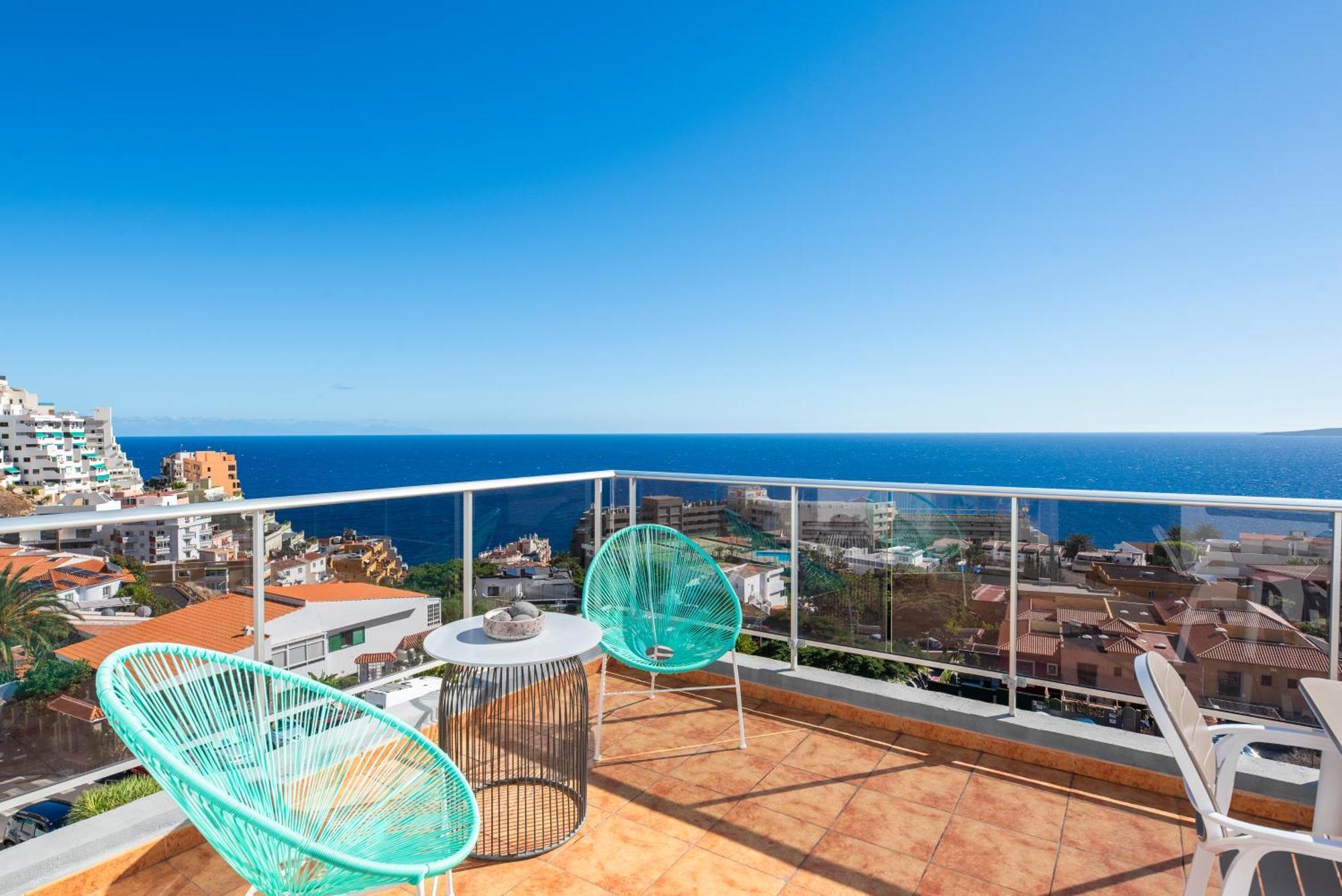 Boutique Apartment With Bbq Terrace And Ocean Views Tabaiba Eksteriør bilde