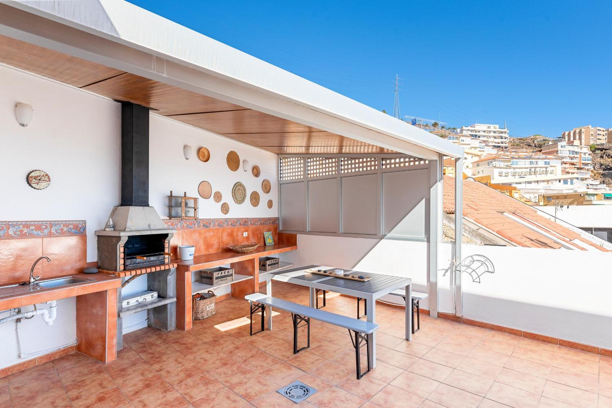 Boutique Apartment With Bbq Terrace And Ocean Views Tabaiba Eksteriør bilde